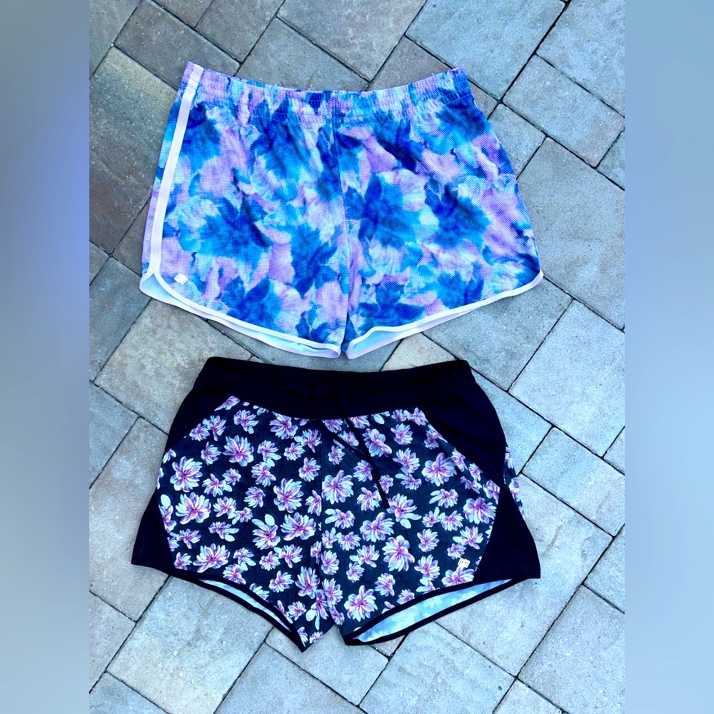 ZELOS Floral Athletic Shorts